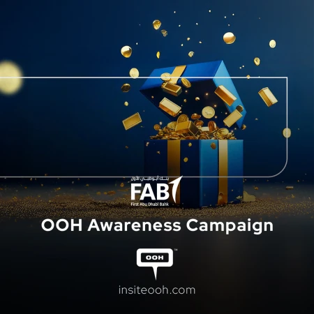 High-Tech Digital Ads Spotlights First Abu Dhabi Bank's Golden Offer
