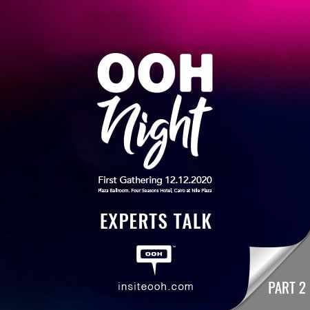 Assem Khalifa moderates the OOH Night’s first discussion panel, revealing the outdoor market challenges
