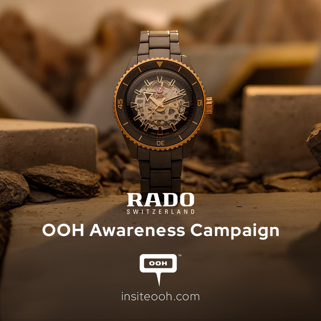 Rado's Captain Cook Hrithik Roshan Special Edition Polishes the DOOH Scene