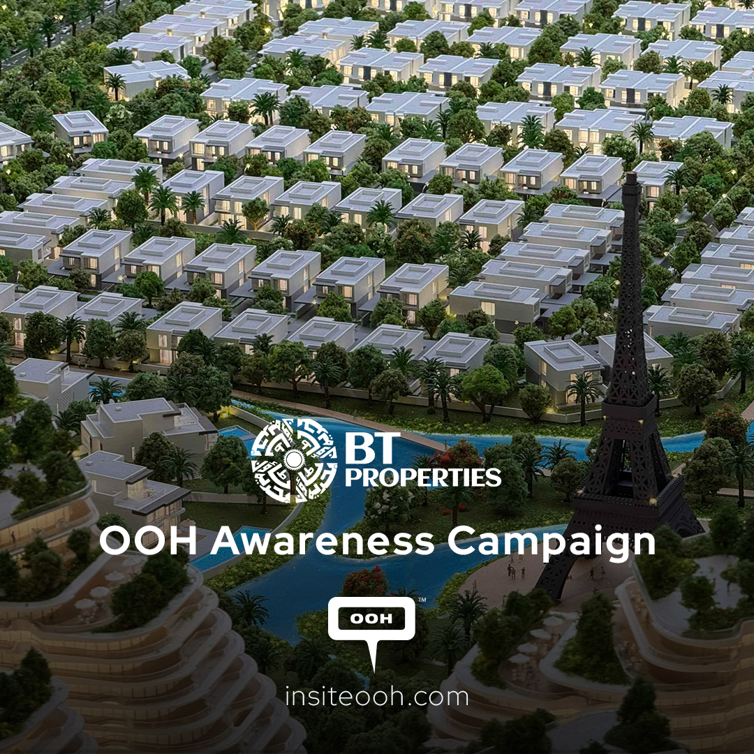 Waada by BT Properties, the Flagship Dubai South Project, Visits OOH Spots