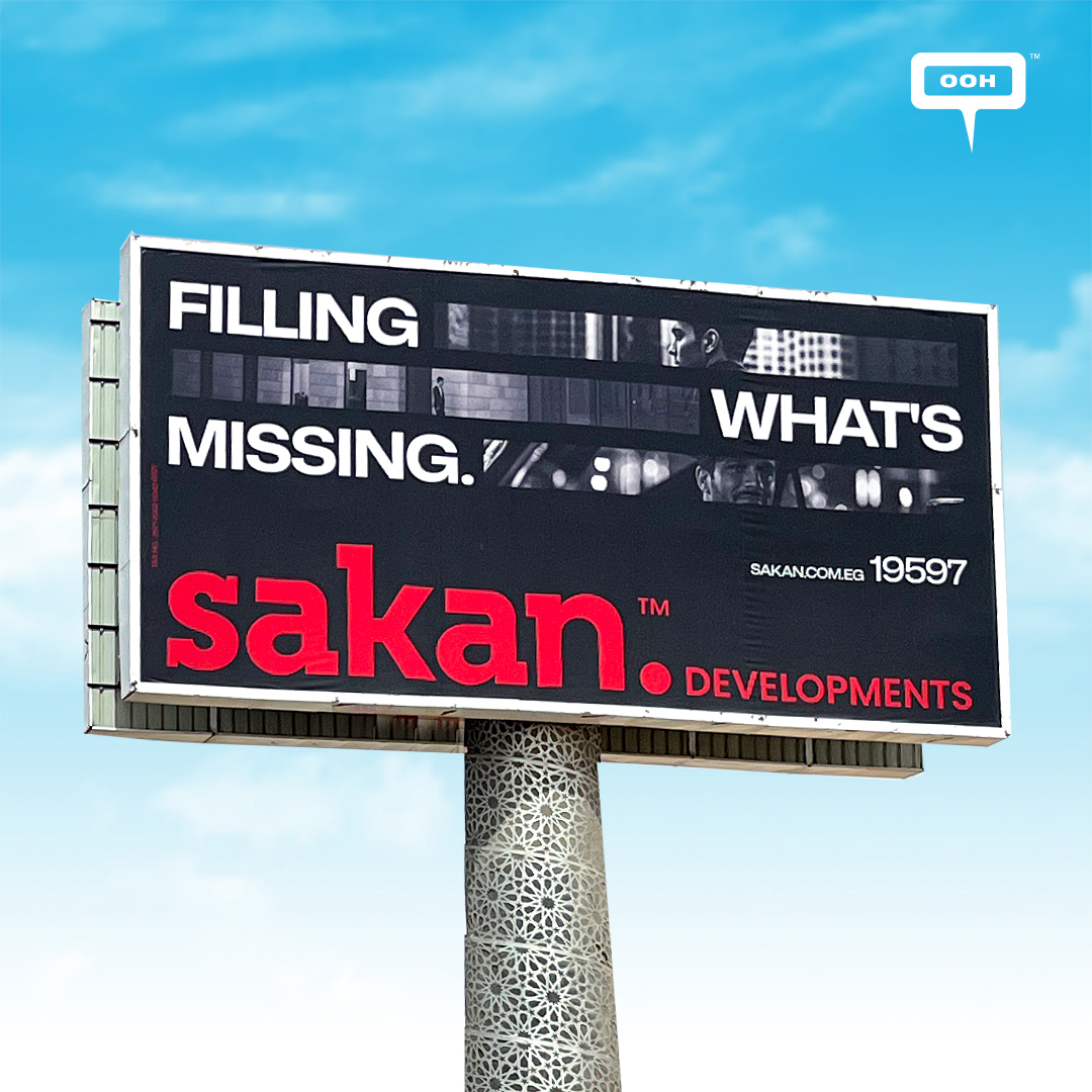Sakan Developments Hits Cairo’s Streets with a Campaign That’s All About “Filling What’s Missing”
