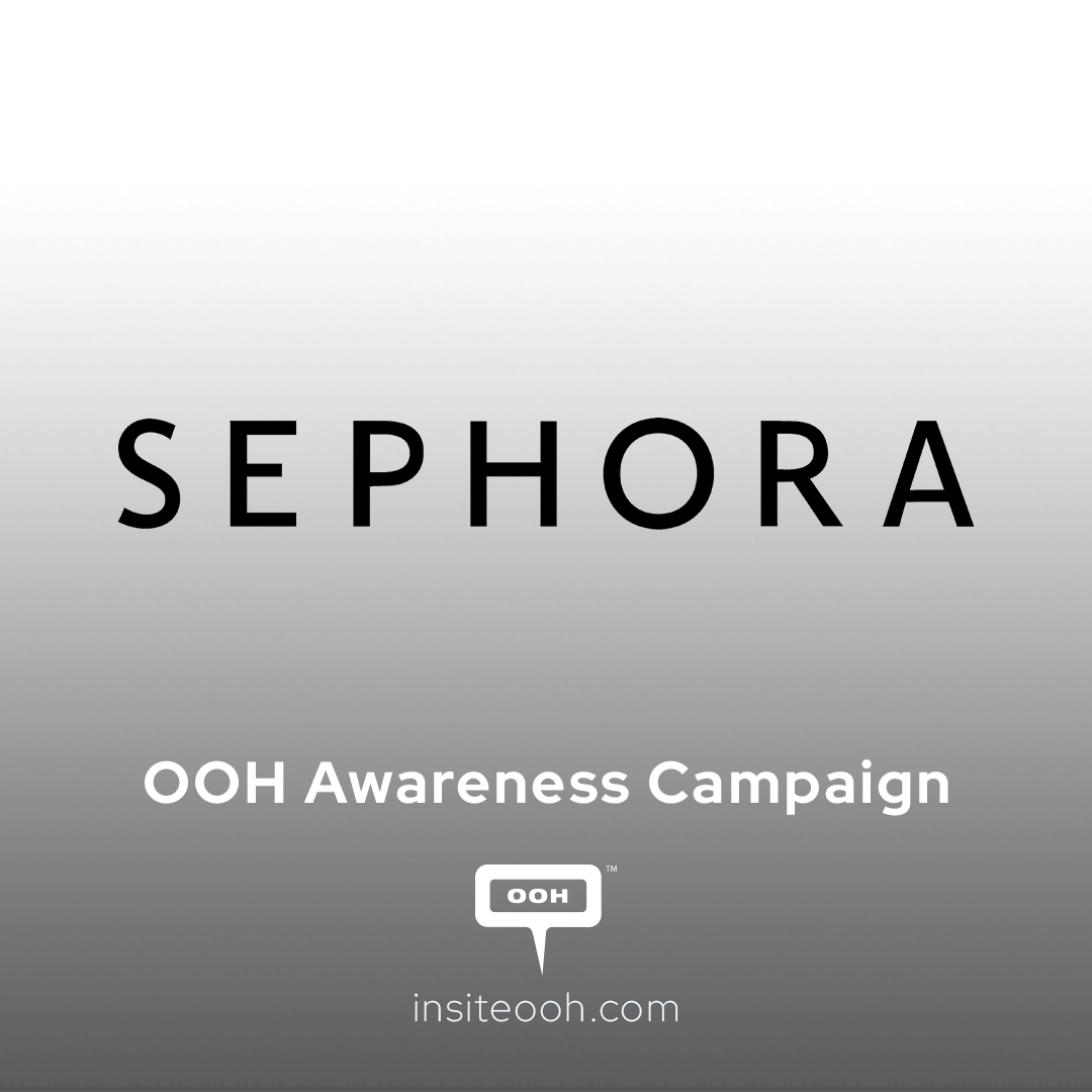 Prep. Sculpt. Lock: Sephora’s UAE D/OOH Campaign Sets the Flawless Look Rules