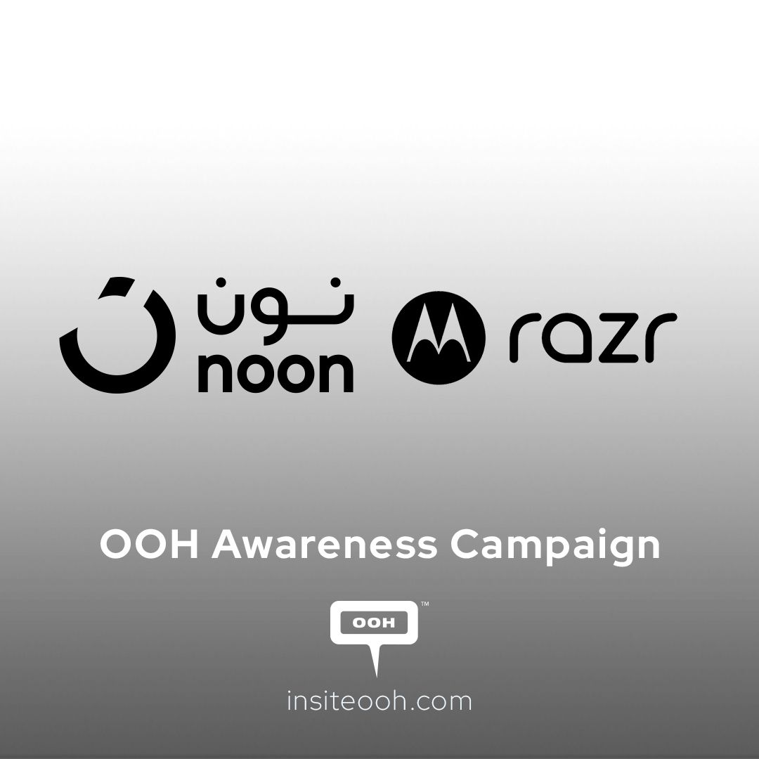 Noon Teams Up with Motorola Razr and Aseel Omran for a D/OOH Takeover Across the UAE!