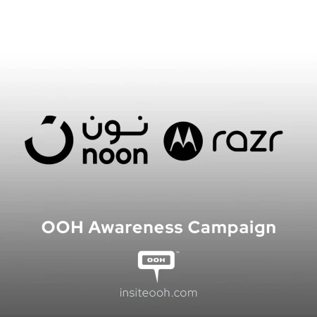 Noon Teams Up with Motorola Razr and Aseel Omran for a D/OOH Takeover Across the UAE!