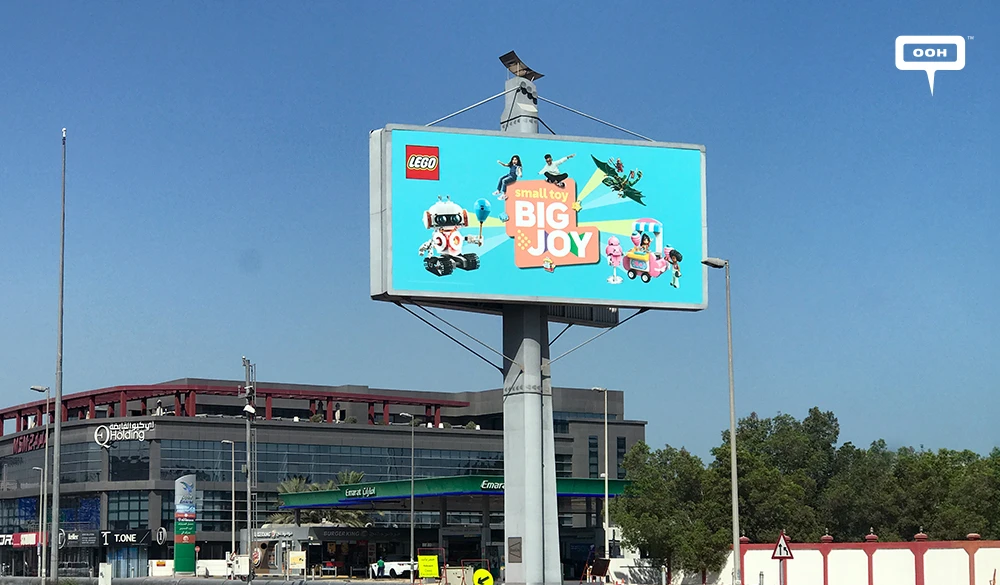 Dubai's OOH Billboards Get a Dose of Happiness: Lego's "Small Toy Big Joy" Campaign Arrives