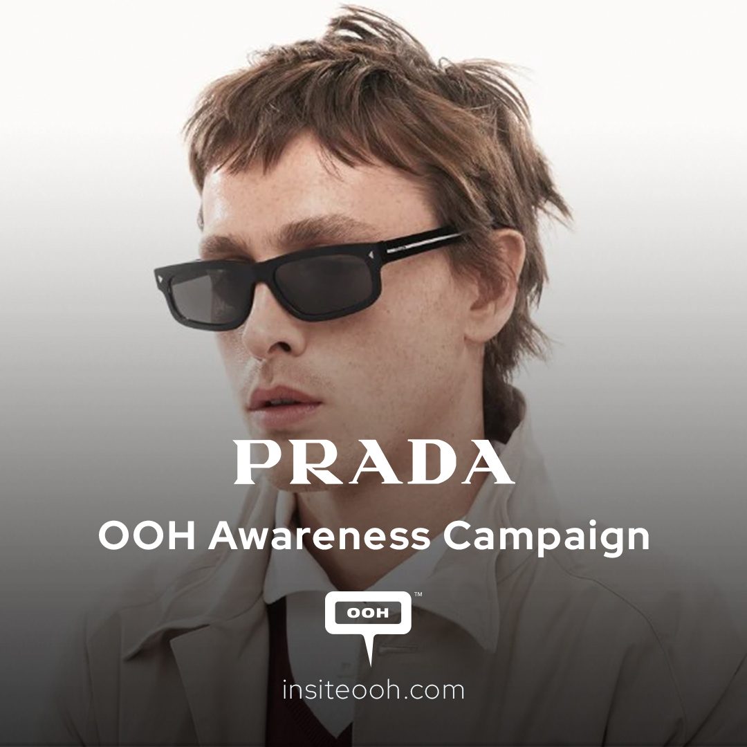 Prada Sees the Future Clearly: Bold Eyewear Takes Over Dubai’s D/OOH