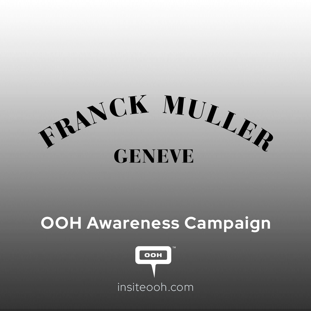 Franck Muller Genève Complicated Movements Captivating DOOH Ad
