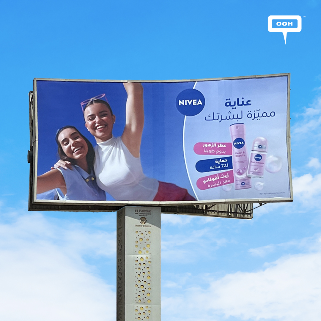 Nivea Brings Everyday Glow to Cairo’s Streets with Soft Cream & Pearl & Beauty Deodorant on OOH