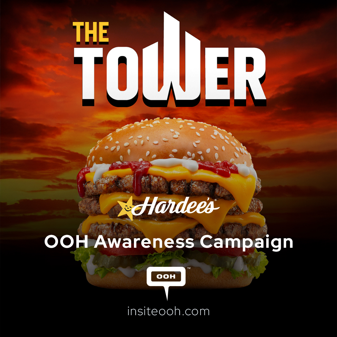 Behold the Hardee's Tower, Prevailing in UAE OOH Ad Spaces