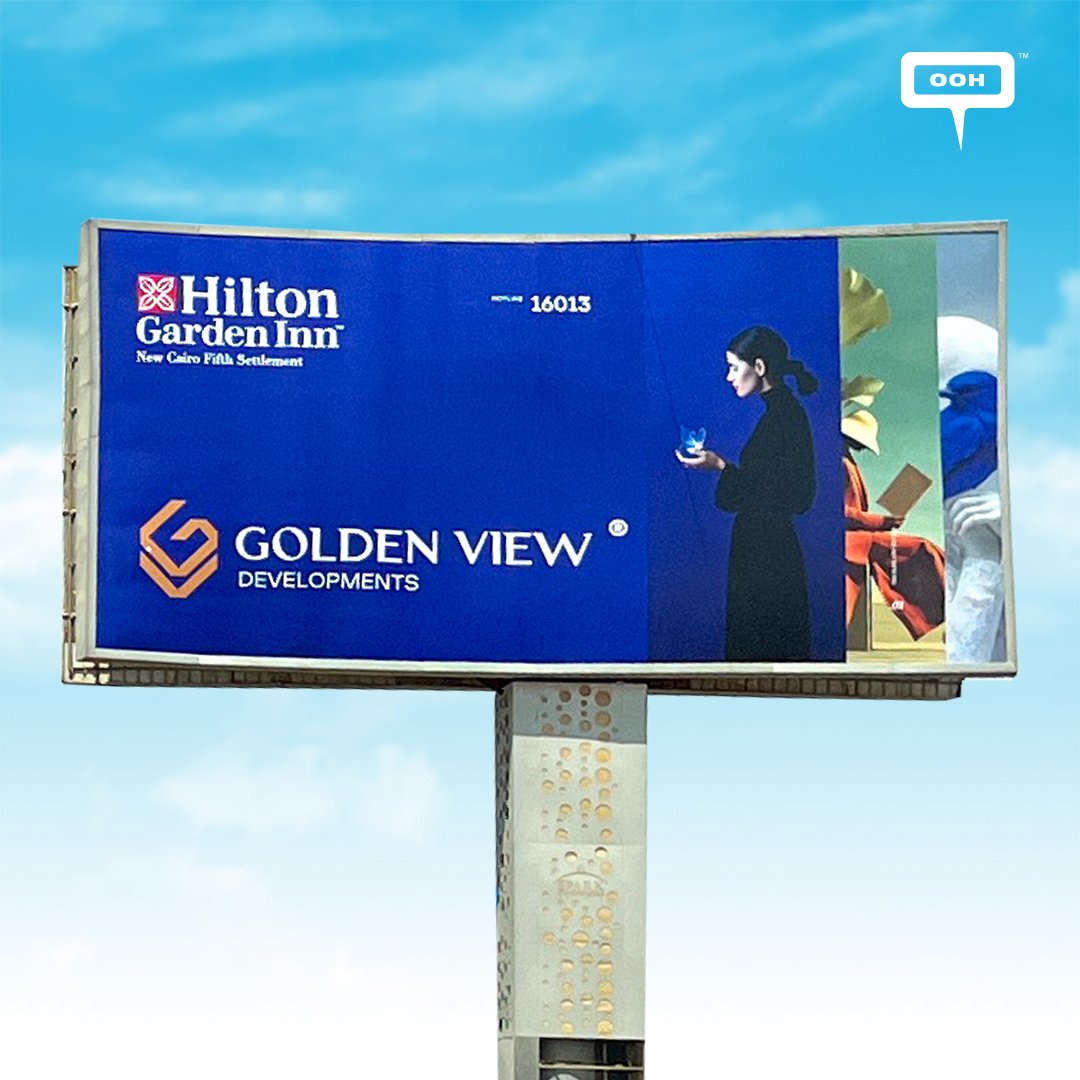 Golden View Developments' Hilton Garden Inn Offers a Community for Every Life on Billboards
