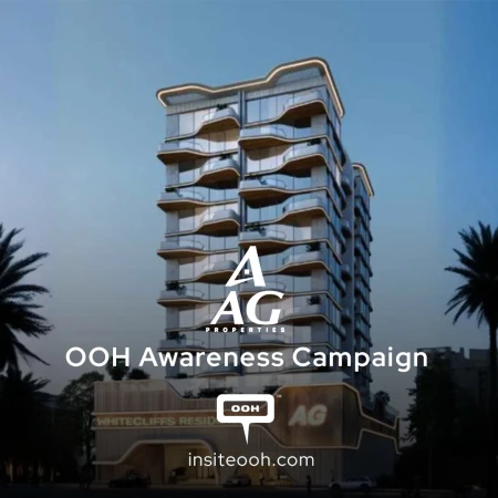 Whitecliffs Residences by AG Properties MAde an Appearance on UAE's OOH