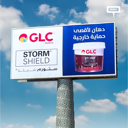 GLC Storm Shield Placed on Outdoor Billboards for Maximum Protection