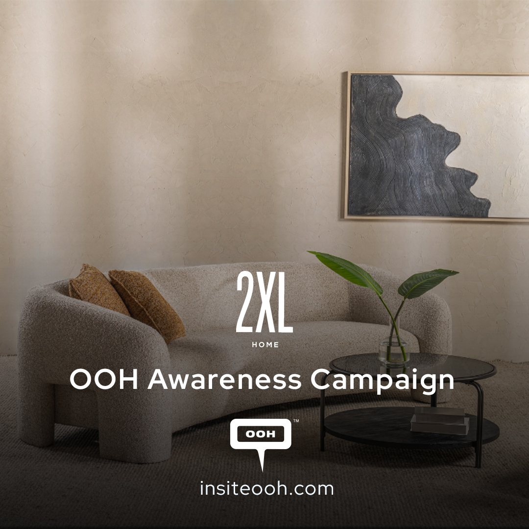 Dubai Billboards Exhibited the Art of a Relaxed Summer, Styled by 2XL Home