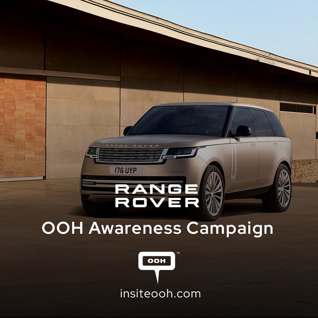 Range Rover Celebrates 55th Anniversary on Dubai’s OOH Scene