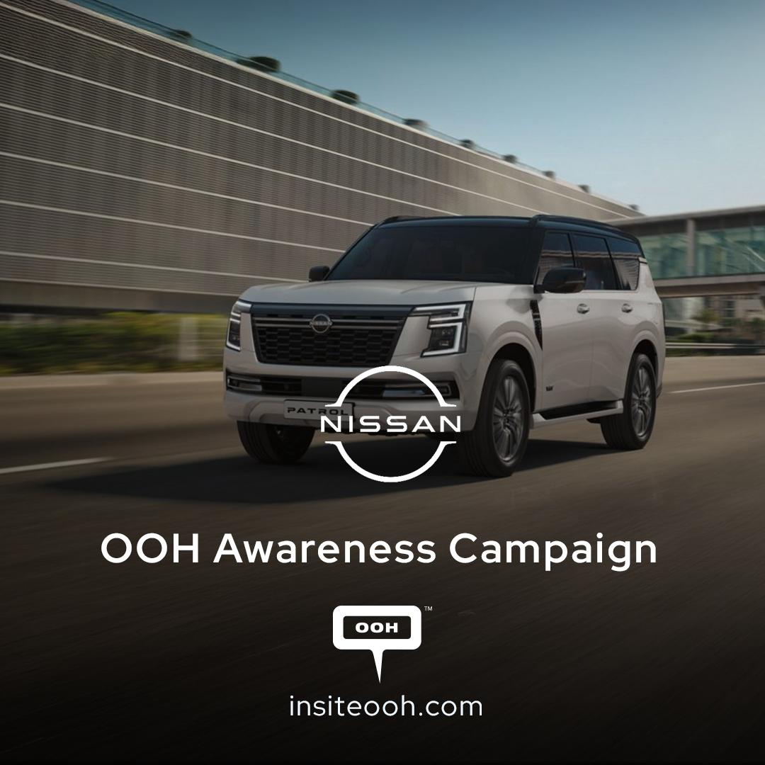 Nissan on Dubai’s OOH Scene Promoting the Newest Patrol Model