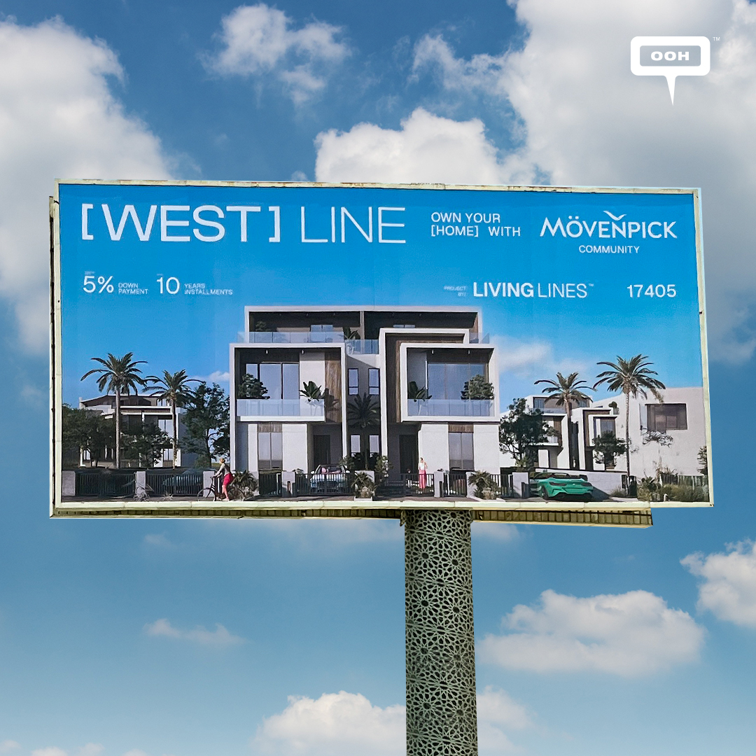 Billboards Encourage Audience to Own Your Home with [West] Line and Movenpick Community