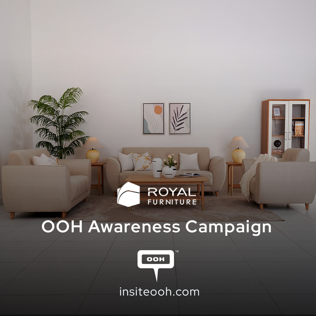 Royal Furniture Summer Savings  Promoted on UAE's Billboards