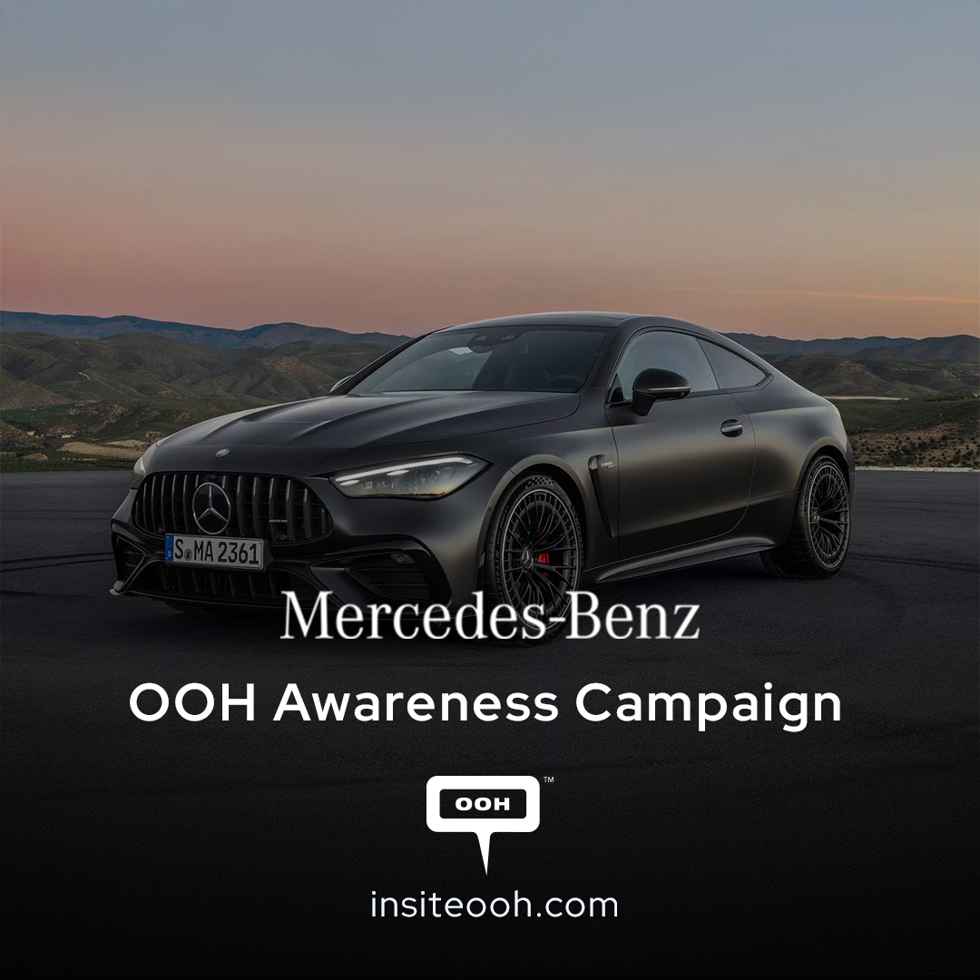 Ambition Proves Superiority With Mercedes’s New AMG Gt 63 APXGP Edition on Dubai’s OOH Scene