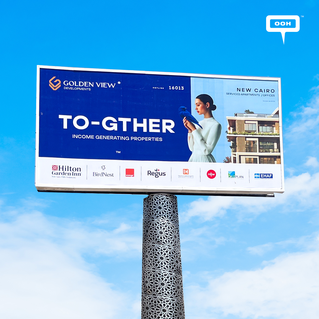 Golden View Developments Launches TO-GTHER in New Cairo on OOH