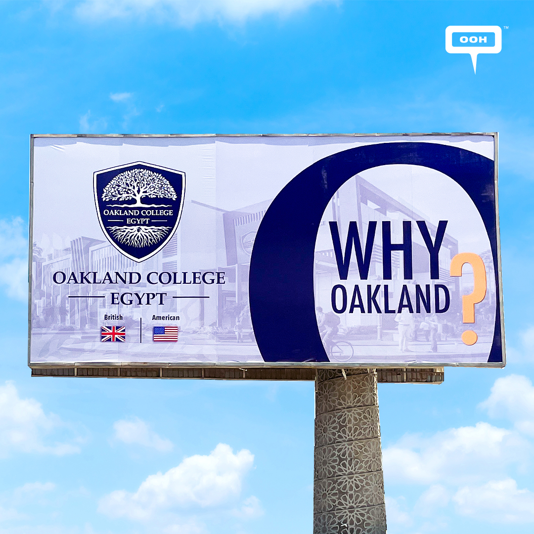 Oakland College Answers the Question Why on Cairo's Billboards