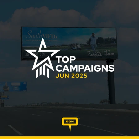 Real Estate Leads Cairo's OOH Market, Holding Strong in June 2025 Top 20 Campaigns