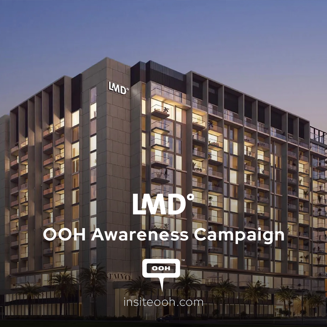 LMD Unveils 400M AED Project Taiyo Residences with a DOOH Campaign Shining Across Dubai’s Digital Screens