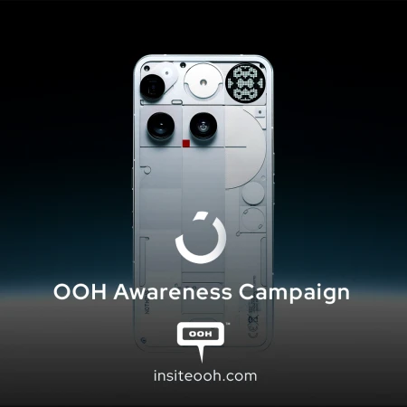 Dubai Gets a First Look at the Sleek New Nothing (R) Phone (3) in Striking OOH Rollout