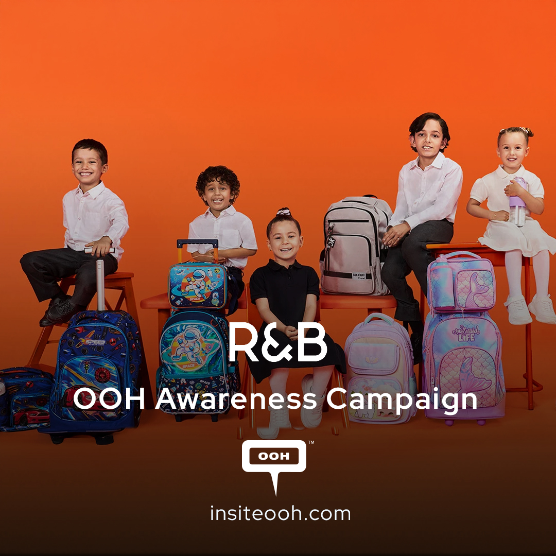 R&B Sparks Back-to-School Excitement with Dynamic Outdoor Ad in UAE