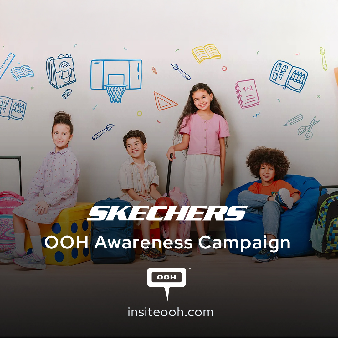 Skechers Hits Sharjah's D/OOH Scene with a Back To School Campaign