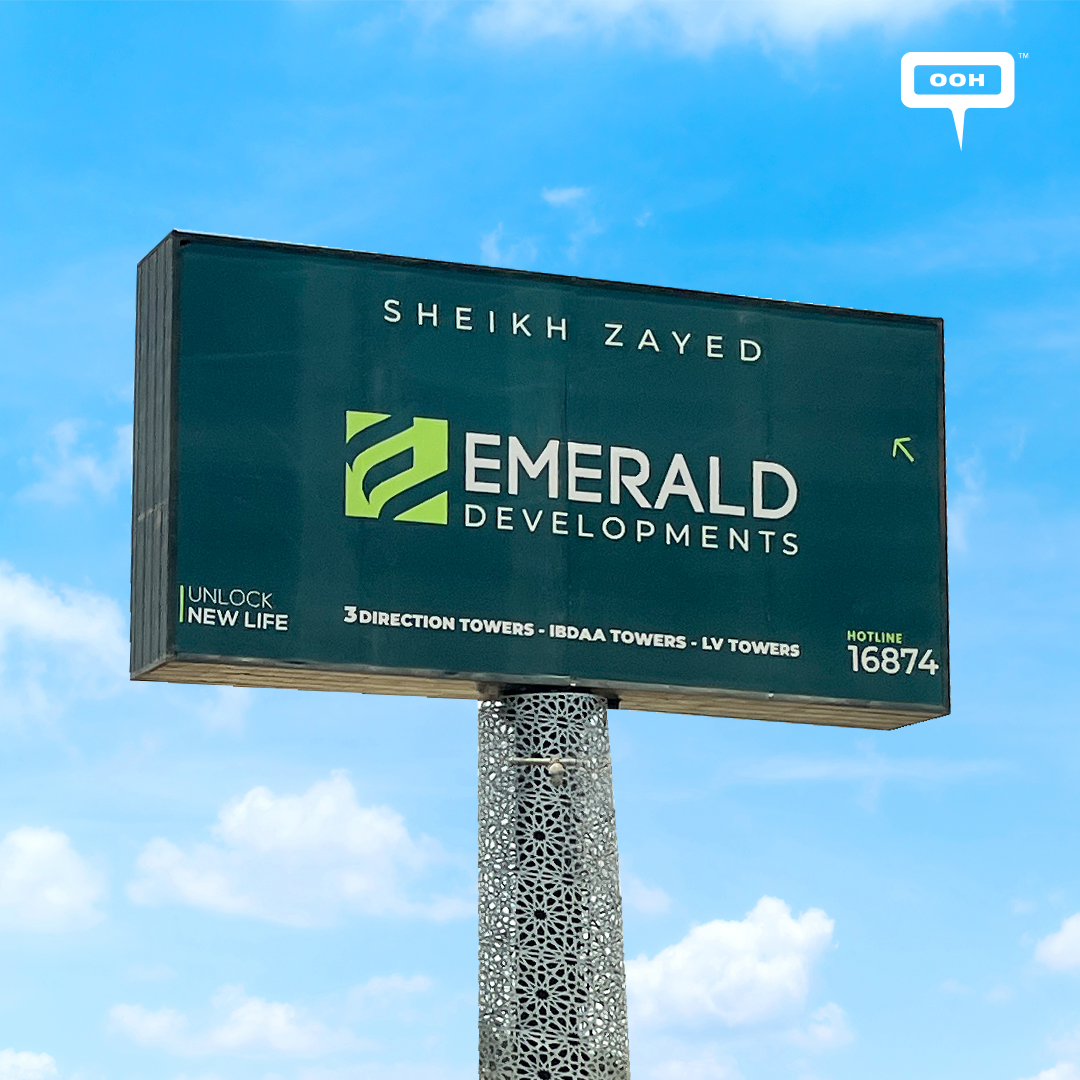 Emerald Developments Branding OOH Campaign Unlocks New Life