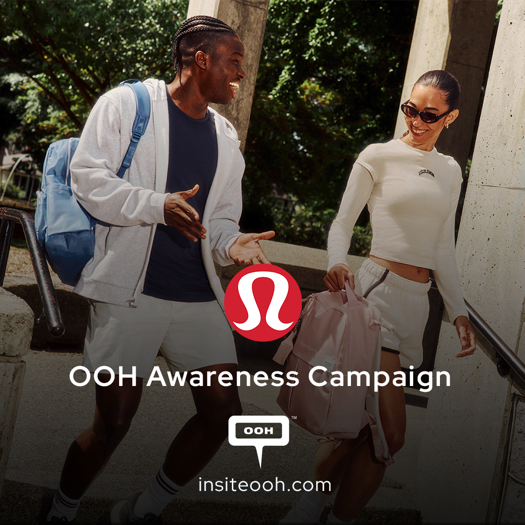 Lululemon’s Latest Back-to-School OOH Campaign Channels High Fashion