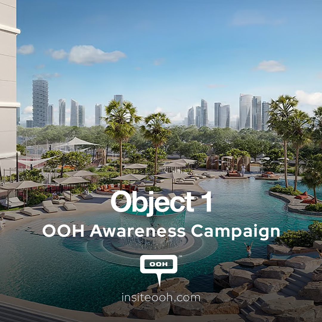 A Private Lagoon Rises on Dubai’s OOH with Object 1’s First Creative Campaign