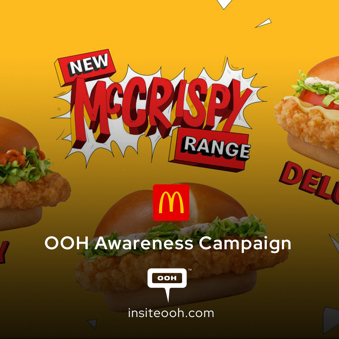 McDonald’s UAE Lets the McCrispy Do the Talking on Dubai’s Billboards