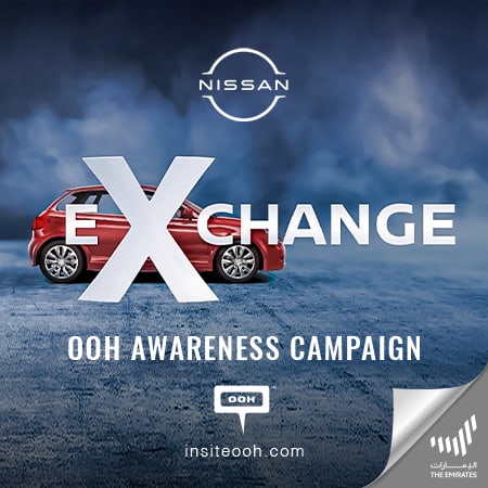 Nissan spreads offers on UAE's billboards with the latest "Automania Exchange"
