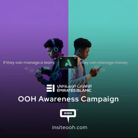 A Creative D/OOH Campaign by Emirates Islamic to Present, Alpha, for Young Audiences