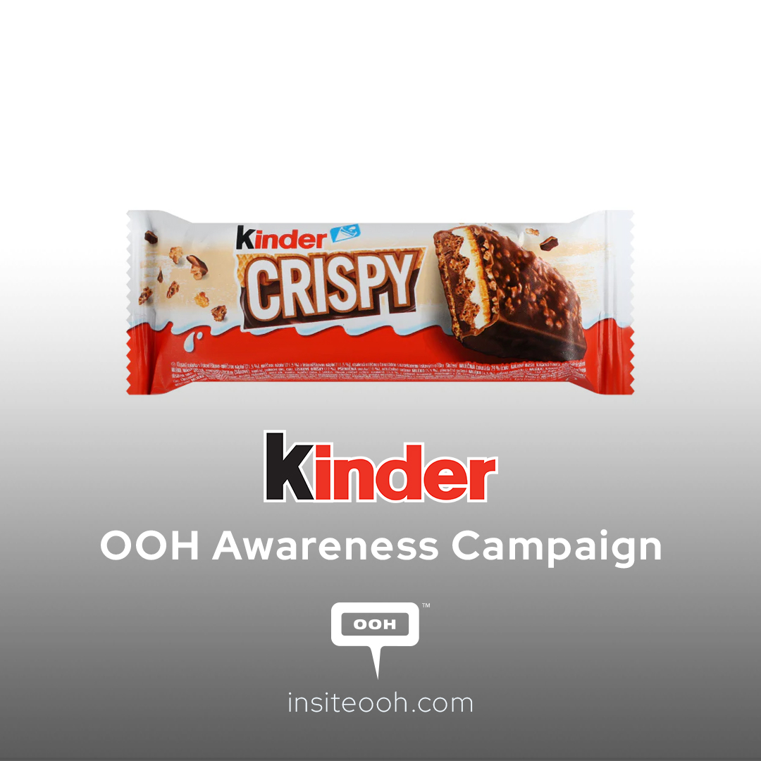 Kinder Returns to UAE's DOOH with a Back-to-School Surprise