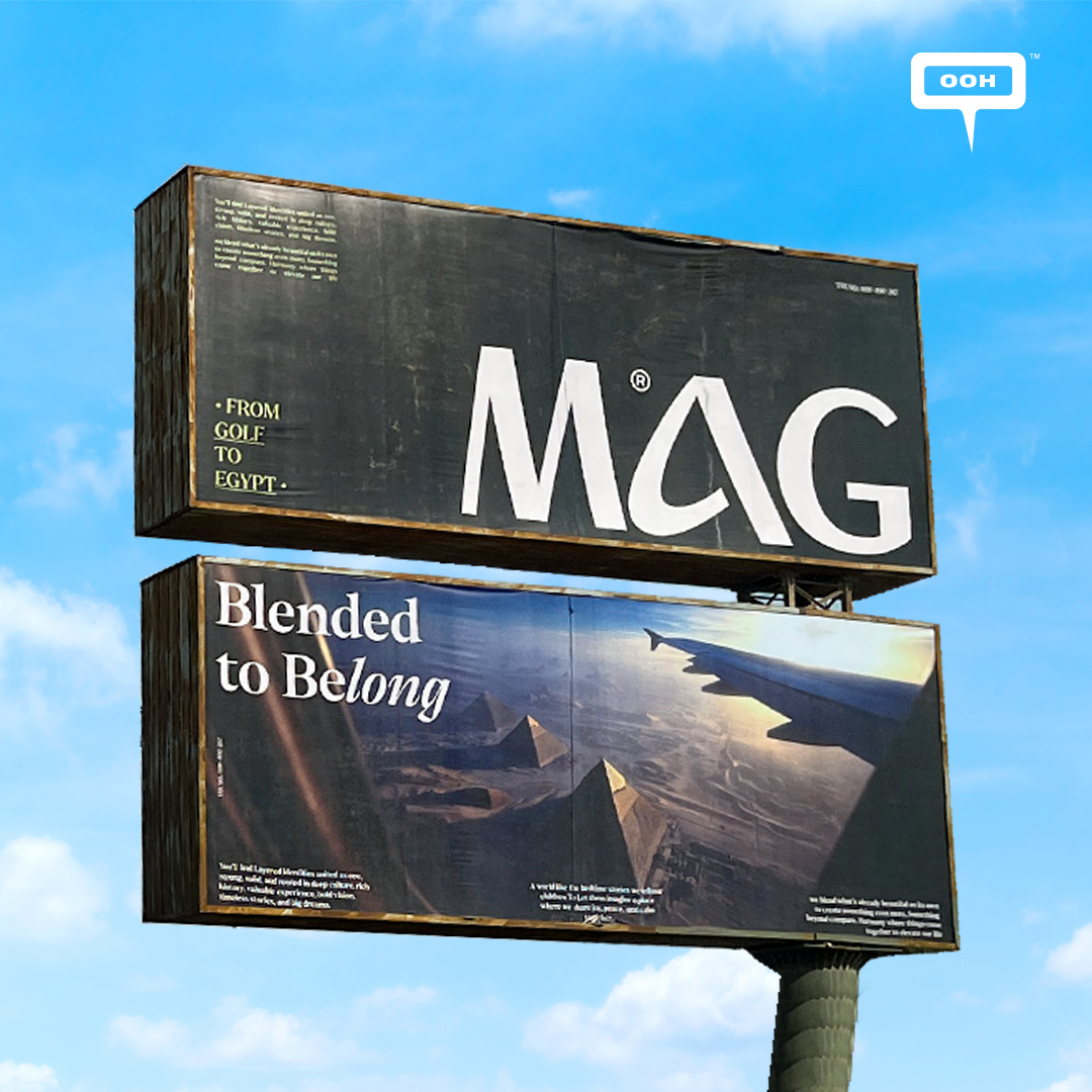A New Blend of Luxury: MAG, Now in Egypt on Out-of-Home Billboards