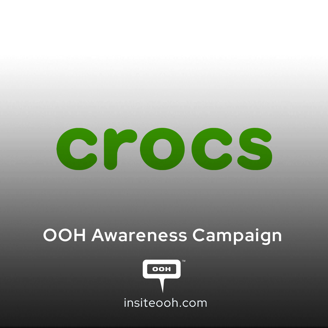 Back-to-School Collection by Crocs Visits DOOH Screens