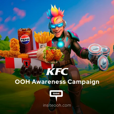KFC Game Box D/OOH in the UAE: Where Gaming is Finger Lickin' Good