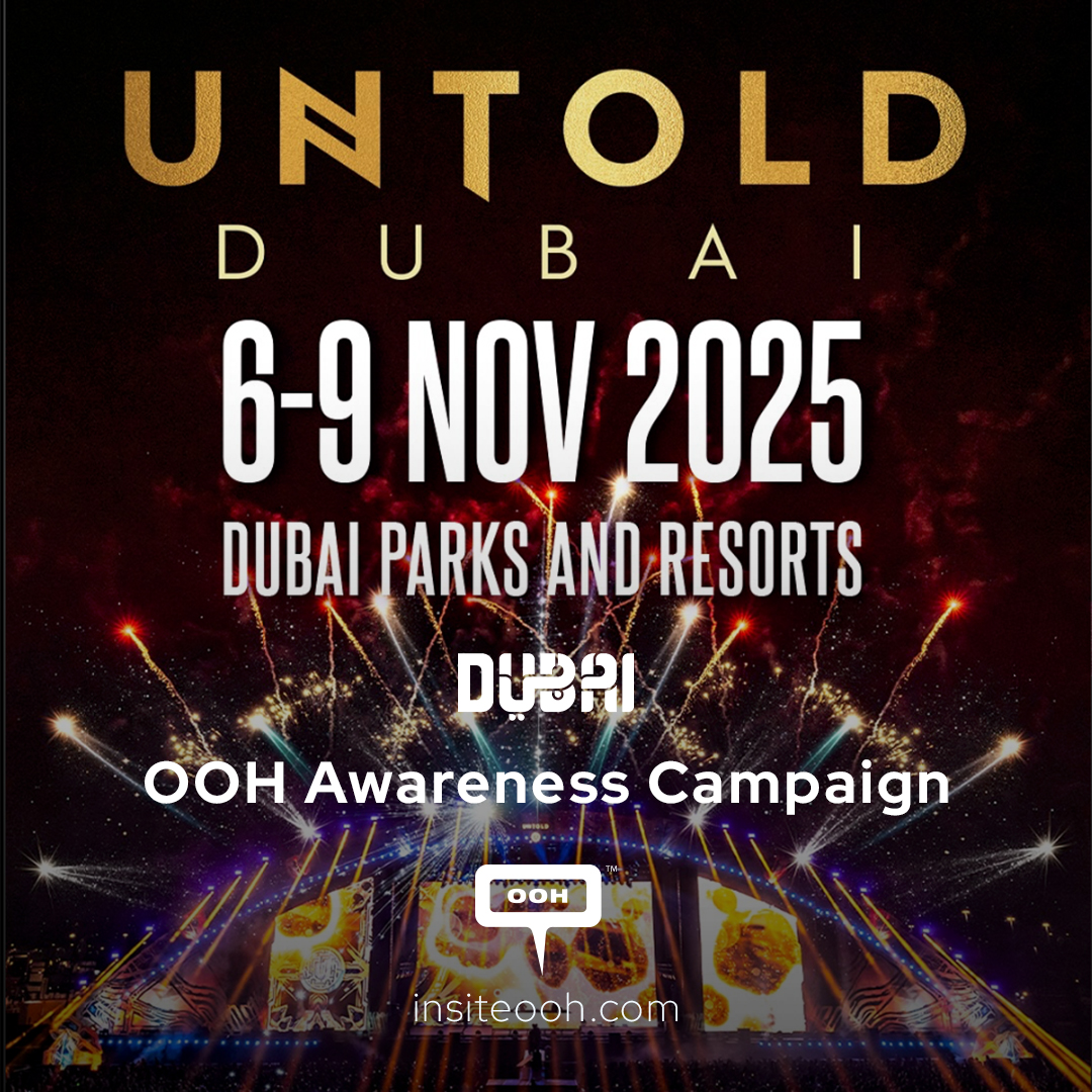 Martin Garrix, Armin van Buuren and Steve Aoki Take Over Dubai’s DOOH Ahead of UNTOLD