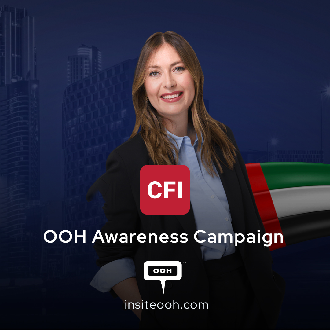 Maria Sharapova Hosts CFI D/OOH Campaign all Over Dubai’s Open Spaces