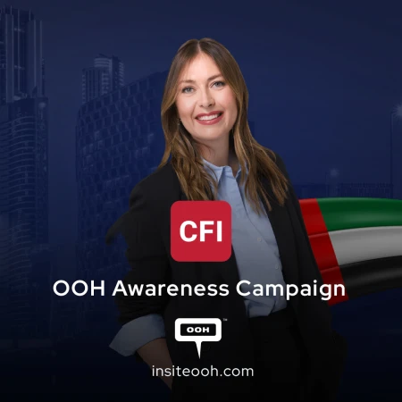Maria Sharapova Hosts CFI D/OOH Campaign all Over Dubai’s Open Spaces