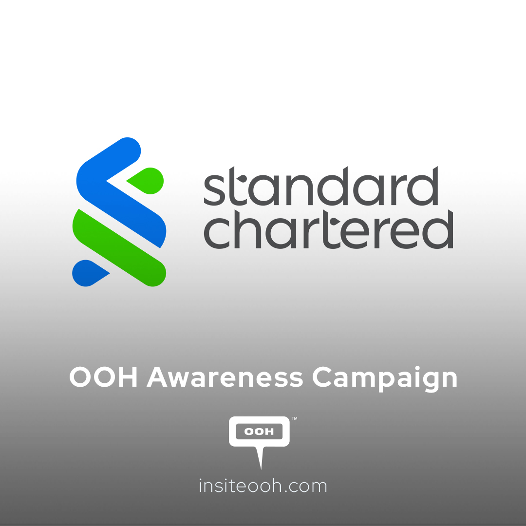 Standard Chartered’s Awareness OOH Calls Out "The Future Is Yours" Across Dubai