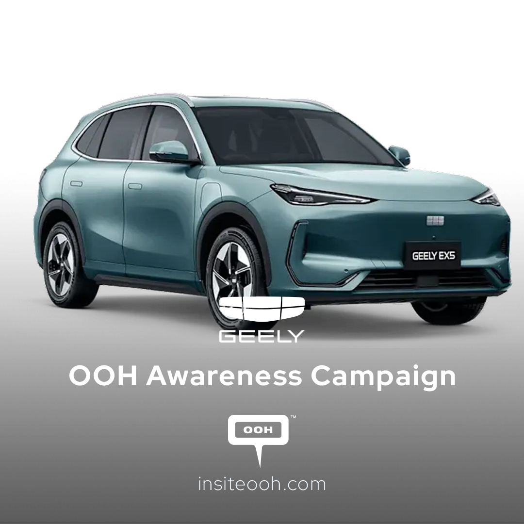 Driving the Future: Geely EX5 Powers Up UAE’s Outdoor Ads