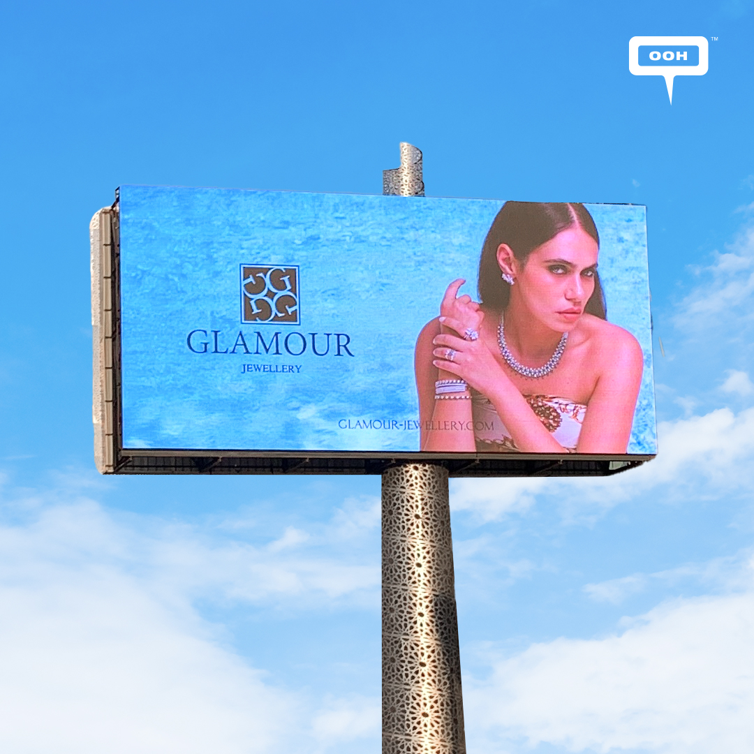 Glamour Jewellery Debuts Spectacularly on Cairo’s OOH Screens