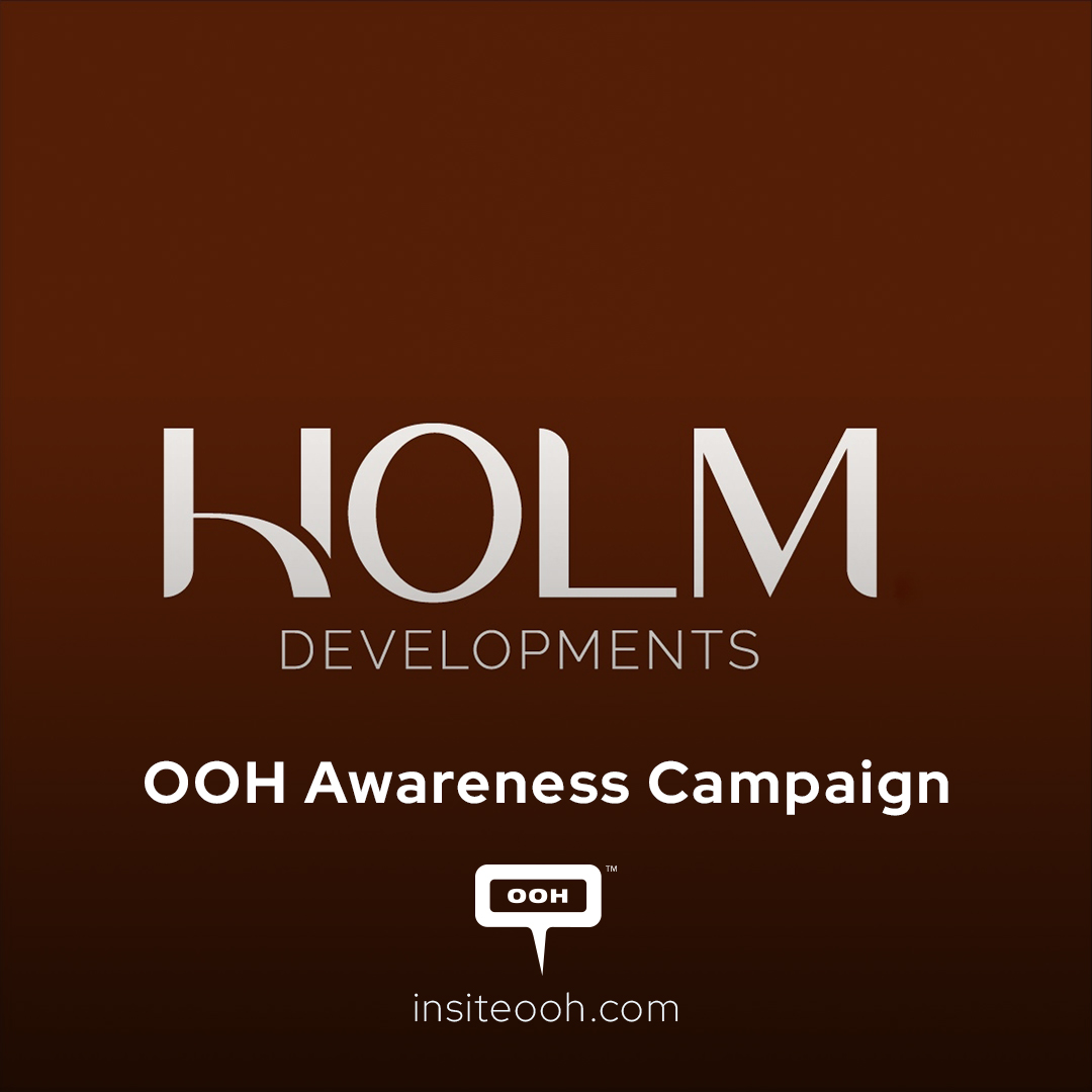 HOLM Developments Carves Its Place on Dubai’s Die-Cut Billboards
