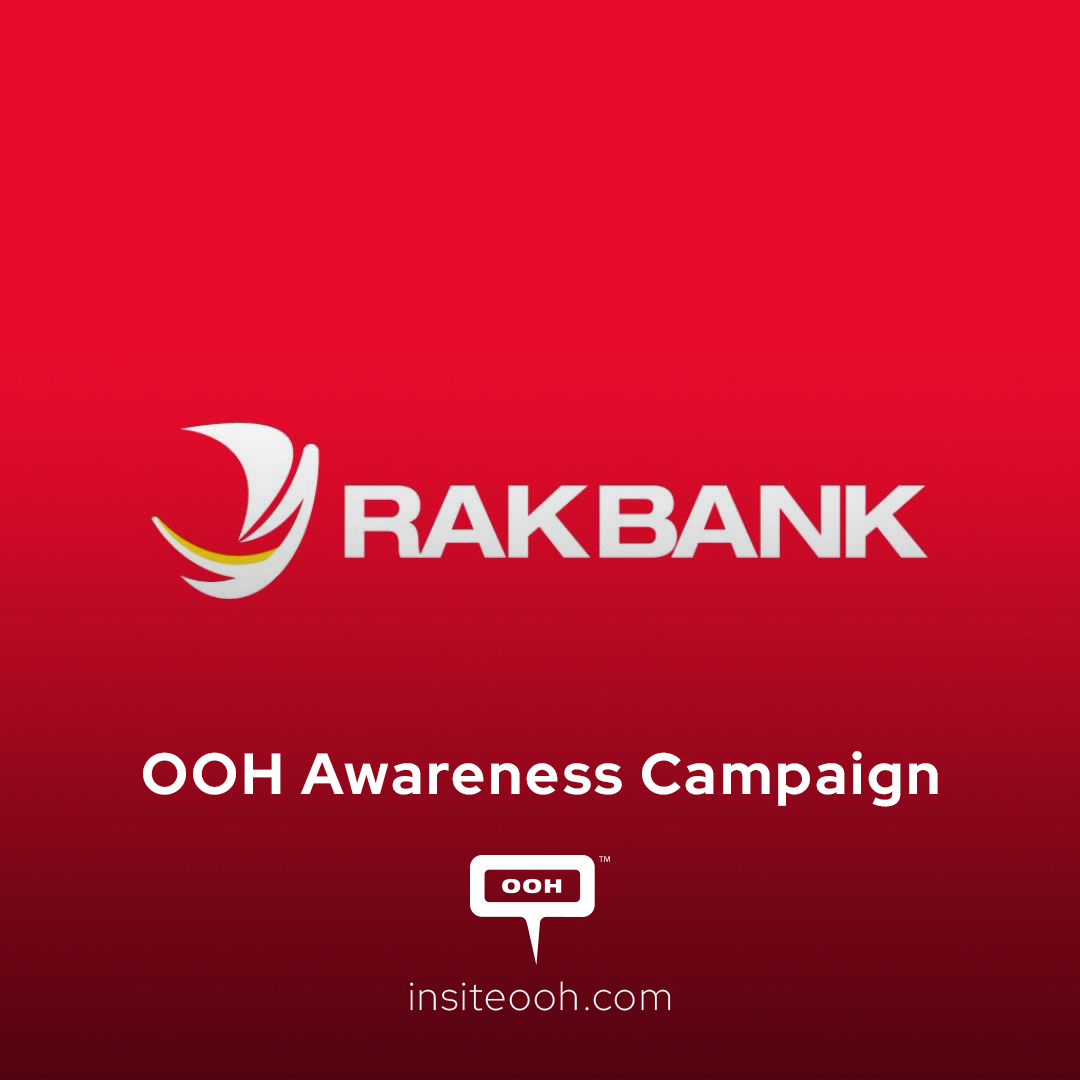 RAKBANK × Bitpanda Take Over Creative OOH Die-Cuts in Dubai