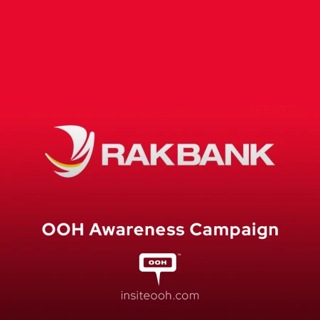 RAKBANK × Bitpanda Take Over Creative OOH Die-Cuts in Dubai
