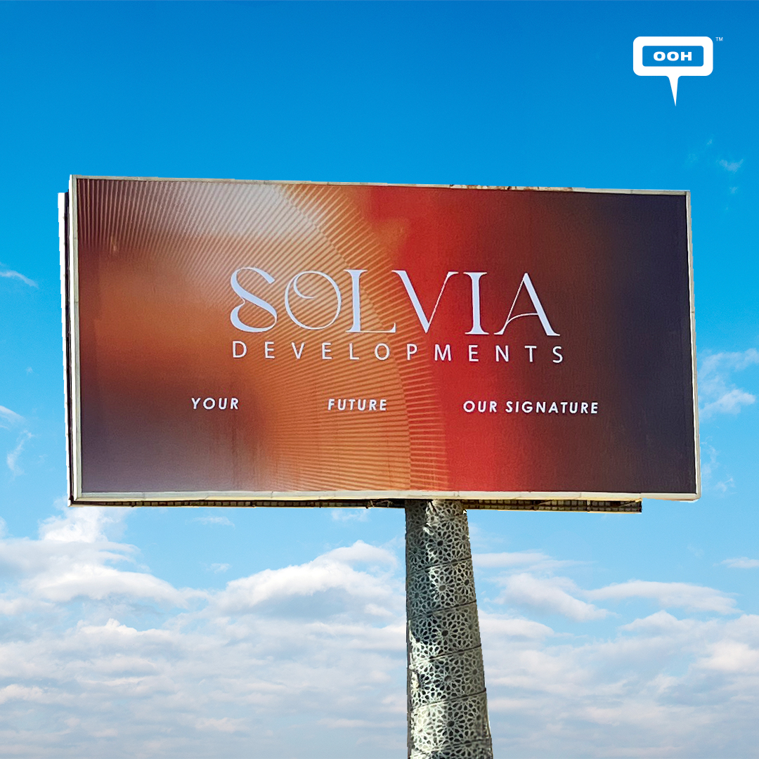 Your Future, Our Signature: Solvia’s Bold New OOH Branding Visits Cairo Billboards