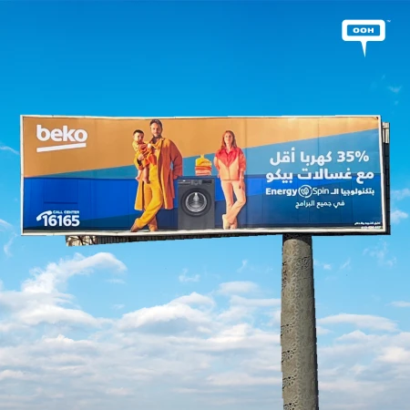 Beko Billboards Show Off Energy-Efficient Washers That Do More with Less